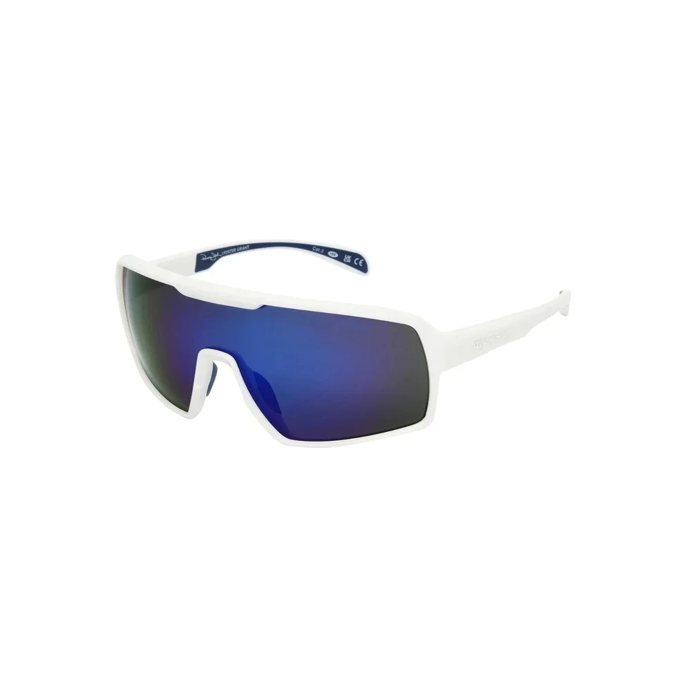 Panama Jack x Foster Grant White Surf Shield Wrap Sunglasses UVA-UVB‎ SS10